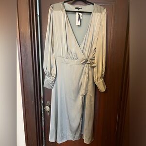 TFNC LONDON - ASOS Sage silk dress